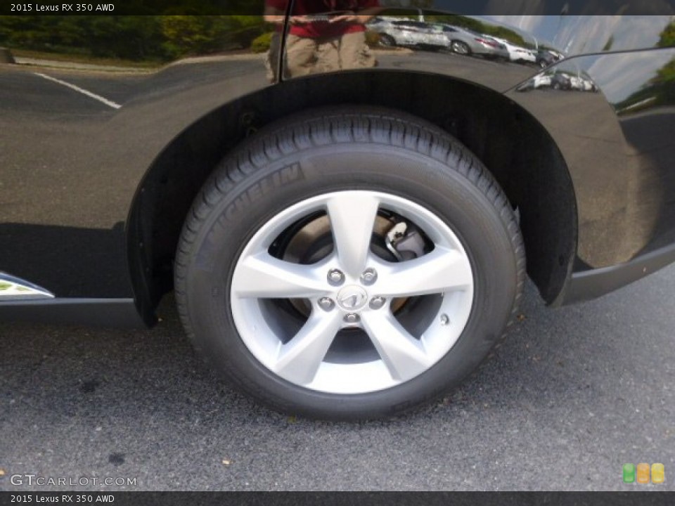 2015 Lexus RX 350 AWD Wheel and Tire Photo #97428697
