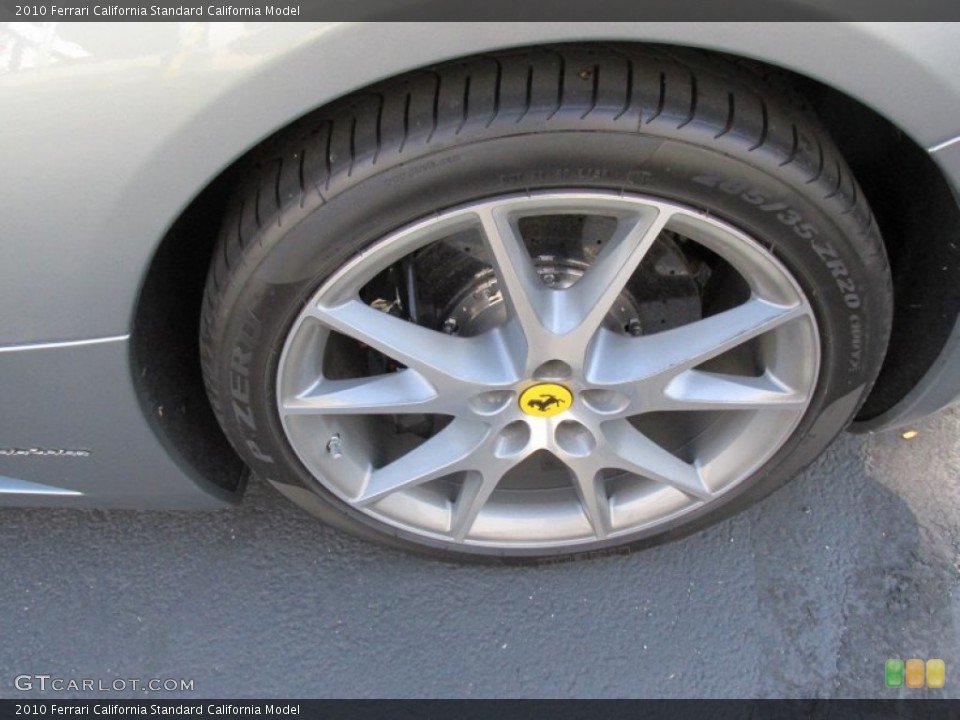 2010 Ferrari California  Wheel and Tire Photo #97435102