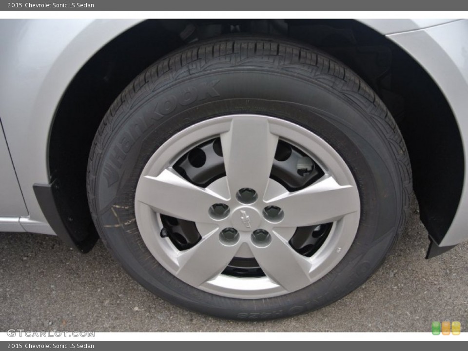 2015 Chevrolet Sonic LS Sedan Wheel and Tire Photo #97440741