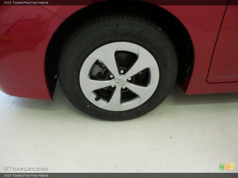 2015 Toyota Prius Four Hybrid Wheel and Tire Photo #97454902