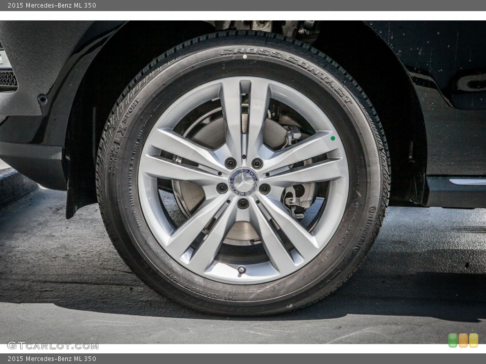 2015 Mercedes-Benz ML 350 Wheel and Tire Photo #97497144