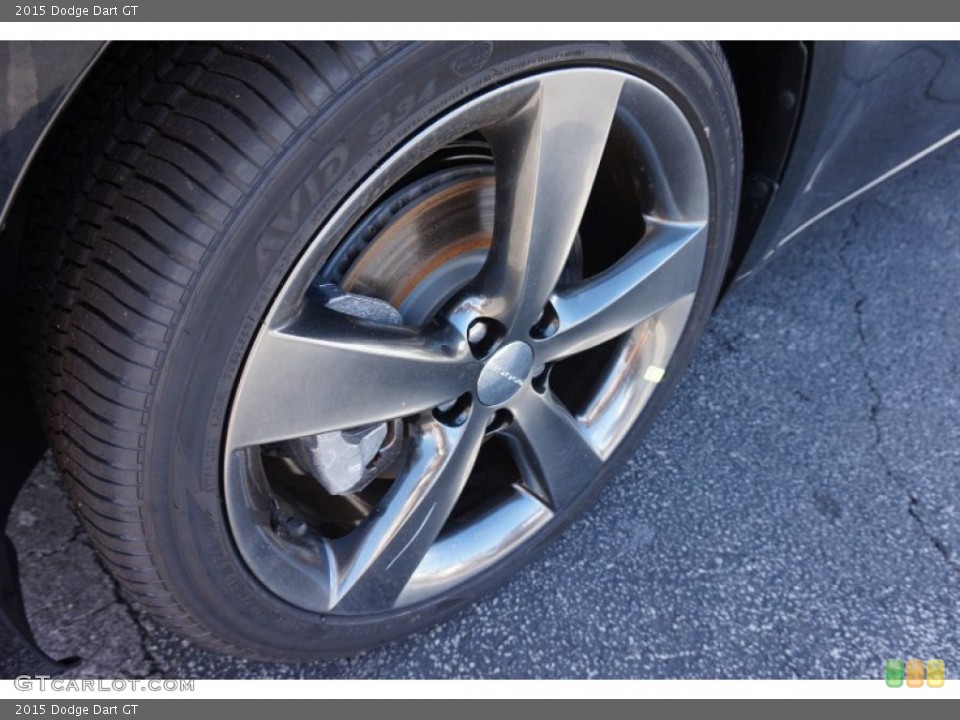 2015 Dodge Dart GT Wheel and Tire Photo #97500975