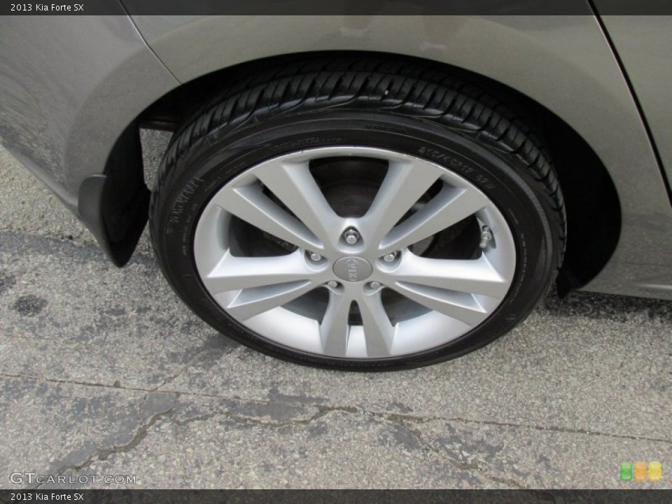 2013 Kia Forte SX Wheel and Tire Photo #97501518