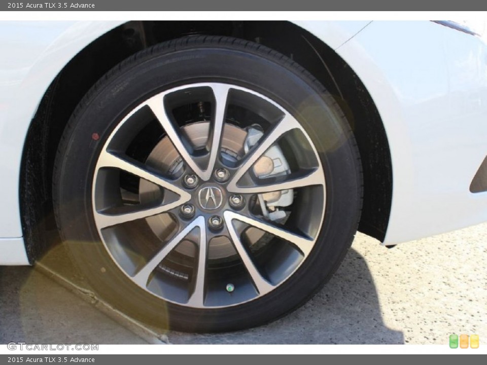 2015 Acura TLX 3.5 Advance Wheel and Tire Photo #97510767