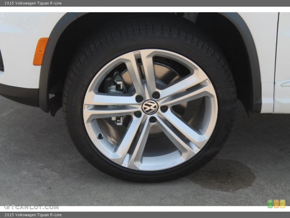 2015 Volkswagen Tiguan R-Line Wheel and Tire Photo #97520397