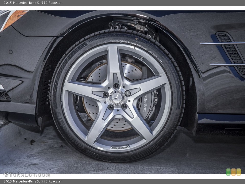 2015 Mercedes-Benz SL 550 Roadster Wheel and Tire Photo #97539707