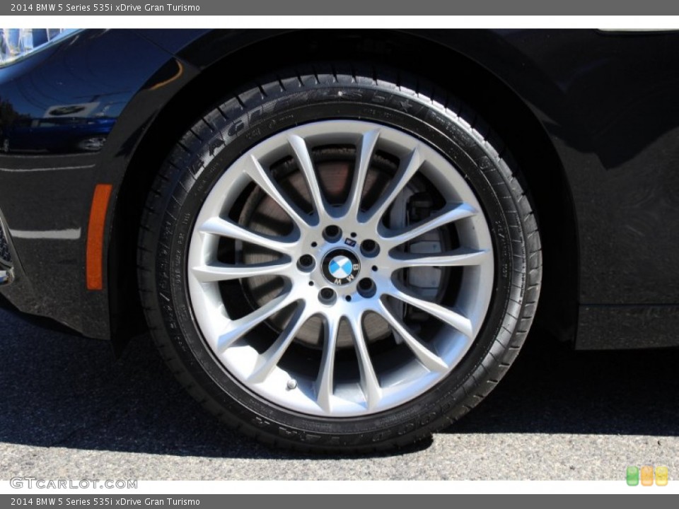 2014 BMW 5 Series 535i xDrive Gran Turismo Wheel and Tire Photo #97541765