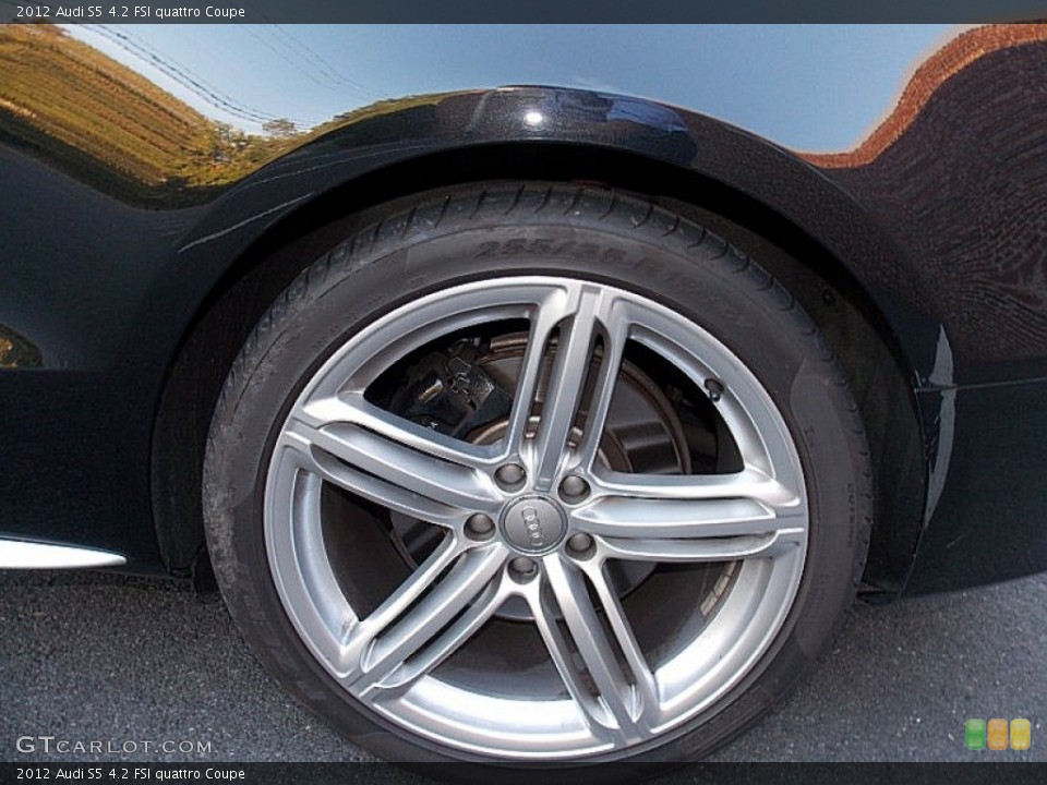 2012 Audi S5 4.2 FSI quattro Coupe Wheel and Tire Photo #97544342