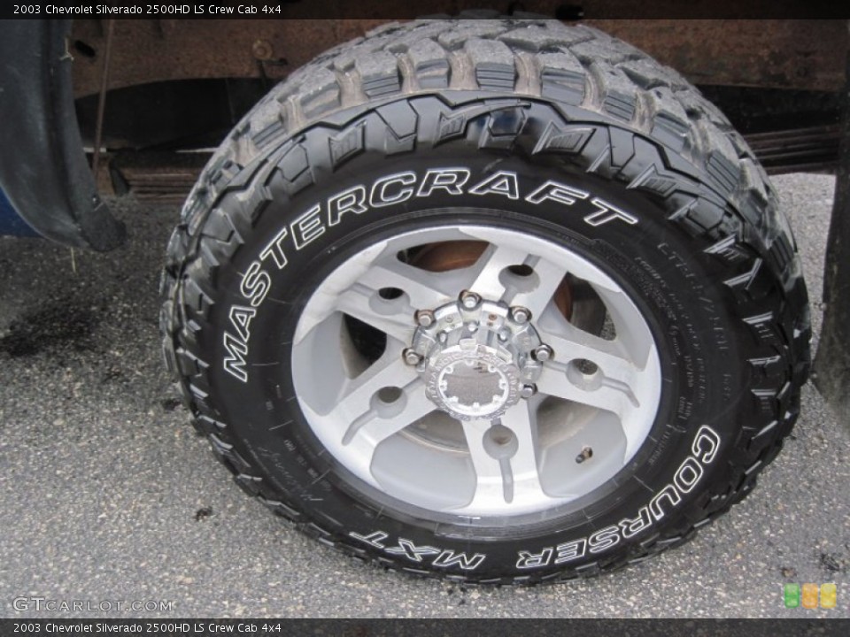 2003 Chevrolet Silverado 2500HD Custom Wheel and Tire Photo #97564057