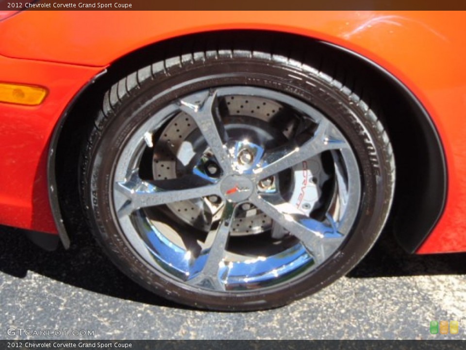 2012 Chevrolet Corvette Grand Sport Coupe Wheel and Tire Photo #97584613