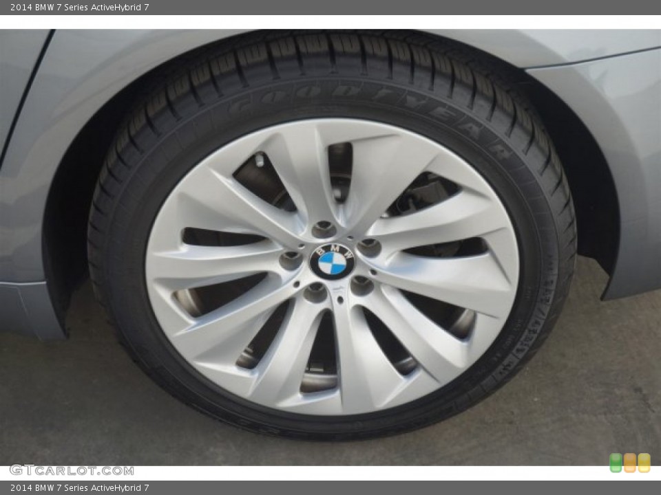 2014 BMW 7 Series ActiveHybrid 7 Wheel and Tire Photo #97586131