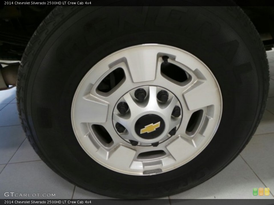 2014 Chevrolet Silverado 2500HD LT Crew Cab 4x4 Wheel and Tire Photo #97596589