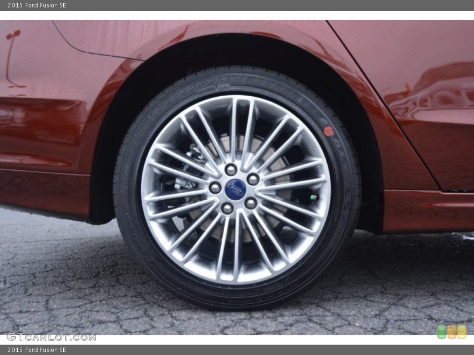 2015 Ford Fusion SE Wheel and Tire Photo #97619065