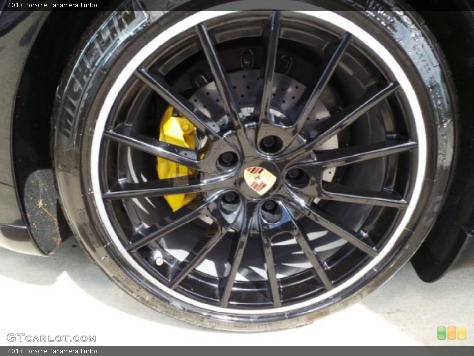 2013 Porsche Panamera Turbo Wheel and Tire Photo #97622503