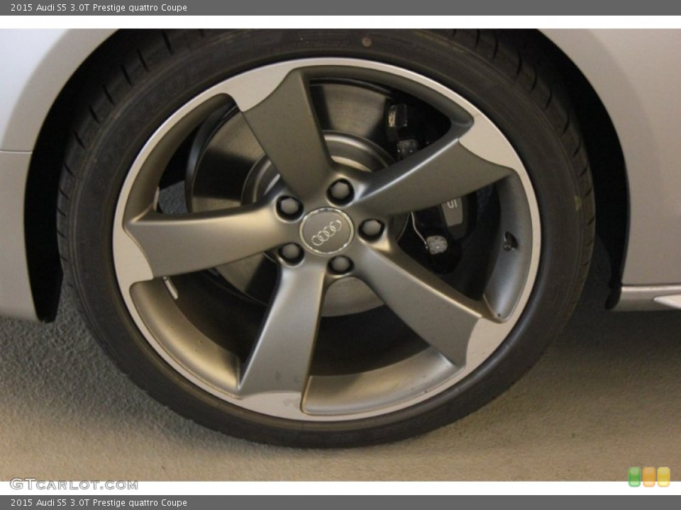2015 Audi S5 3.0T Prestige quattro Coupe Wheel and Tire Photo #97624132