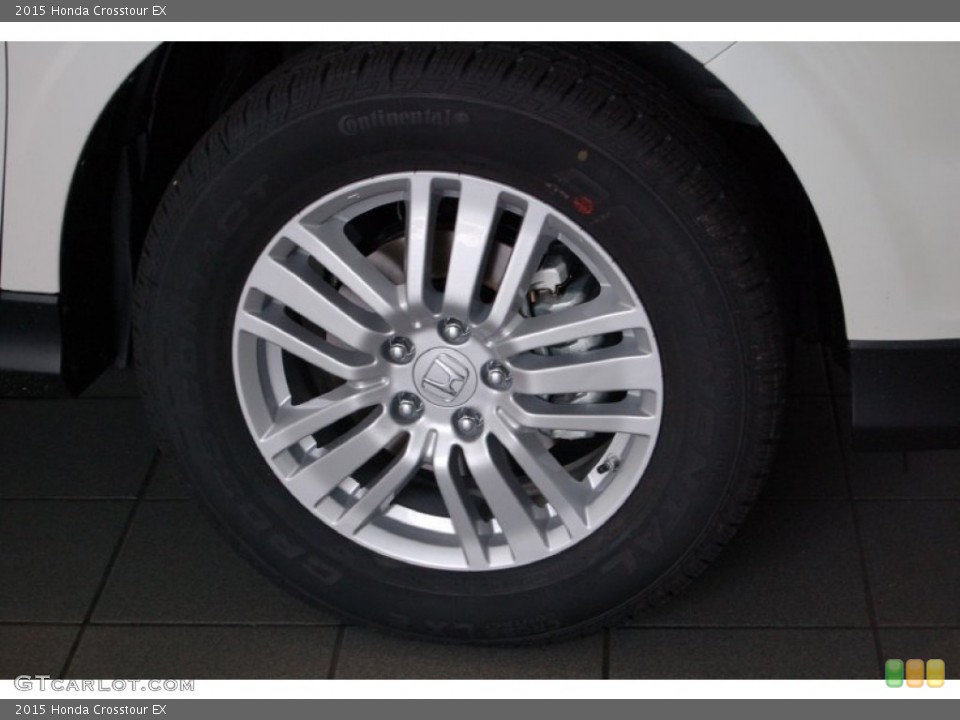 2015 Honda Crosstour EX Wheel and Tire Photo #97647792