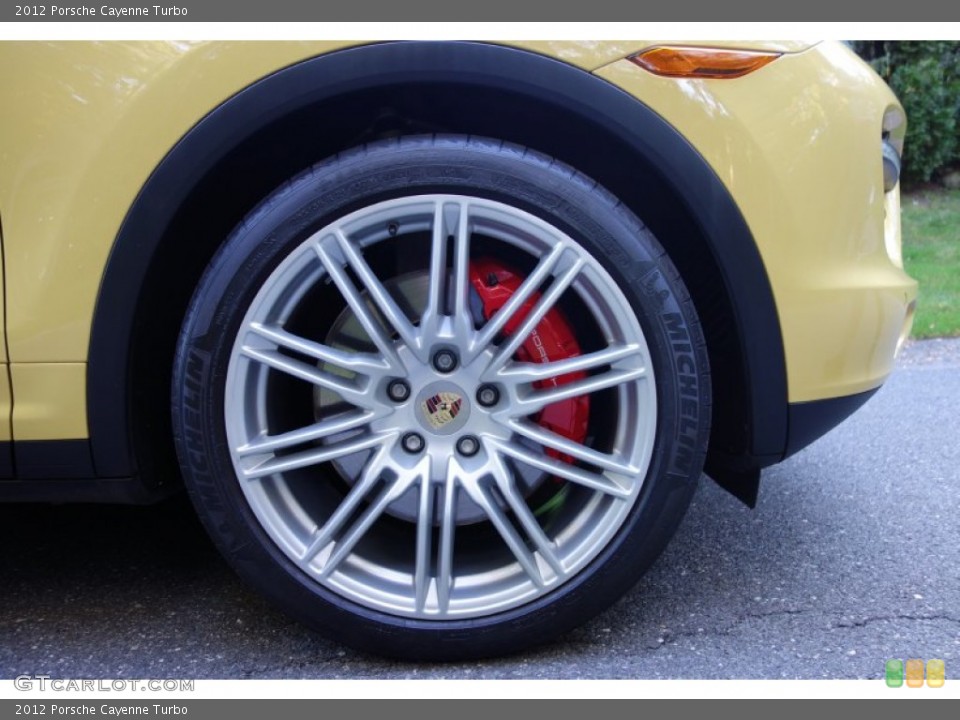 2012 Porsche Cayenne Turbo Wheel and Tire Photo #97650177