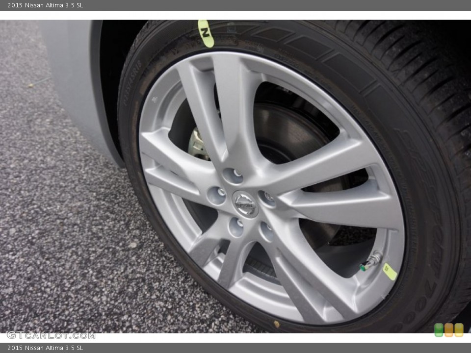 2015 Nissan Altima 3.5 SL Wheel and Tire Photo #97654680