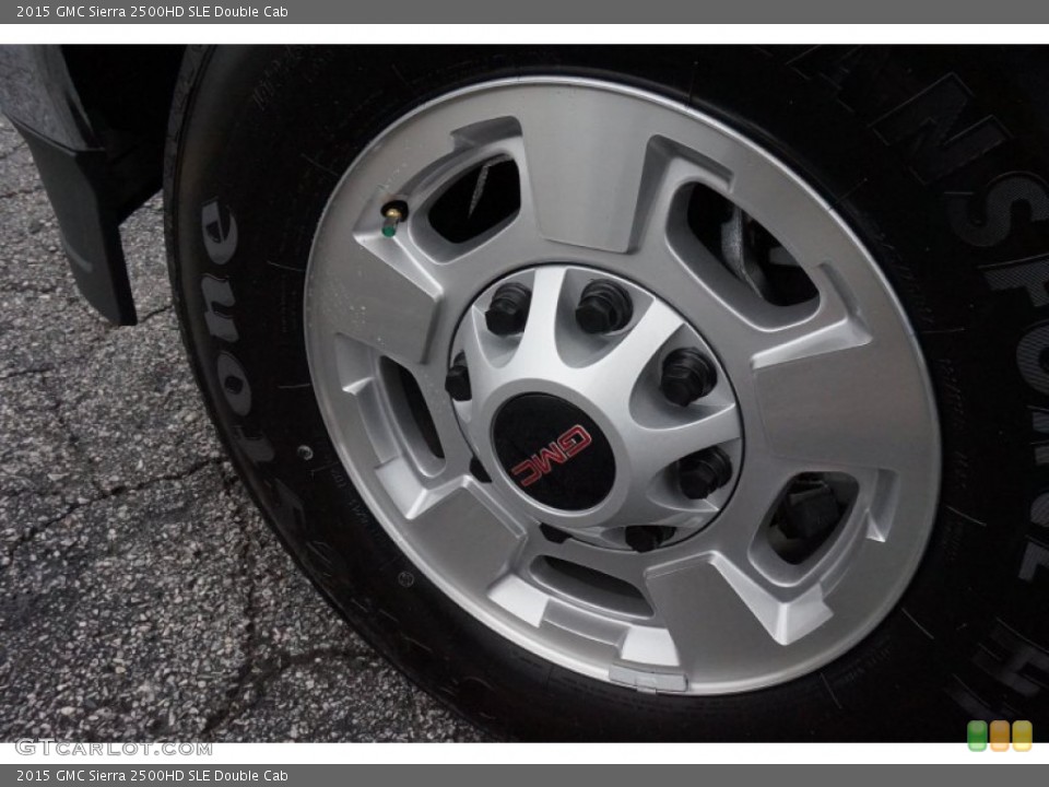 2015 GMC Sierra 2500HD SLE Double Cab Wheel and Tire Photo #97658700