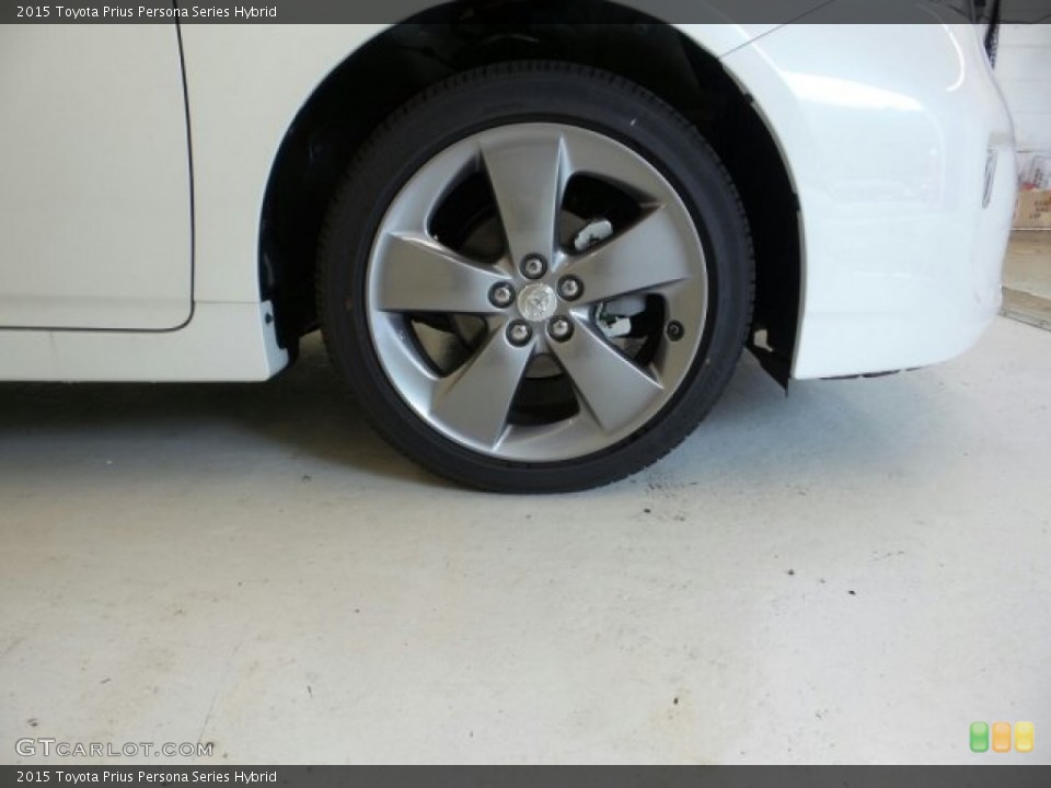 2015 Toyota Prius Persona Series Hybrid Wheel and Tire Photo #97668873