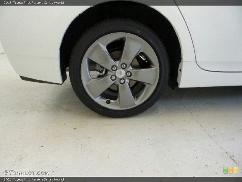 2015 Toyota Prius Persona Series Hybrid Wheel and Tire Photo #97668894