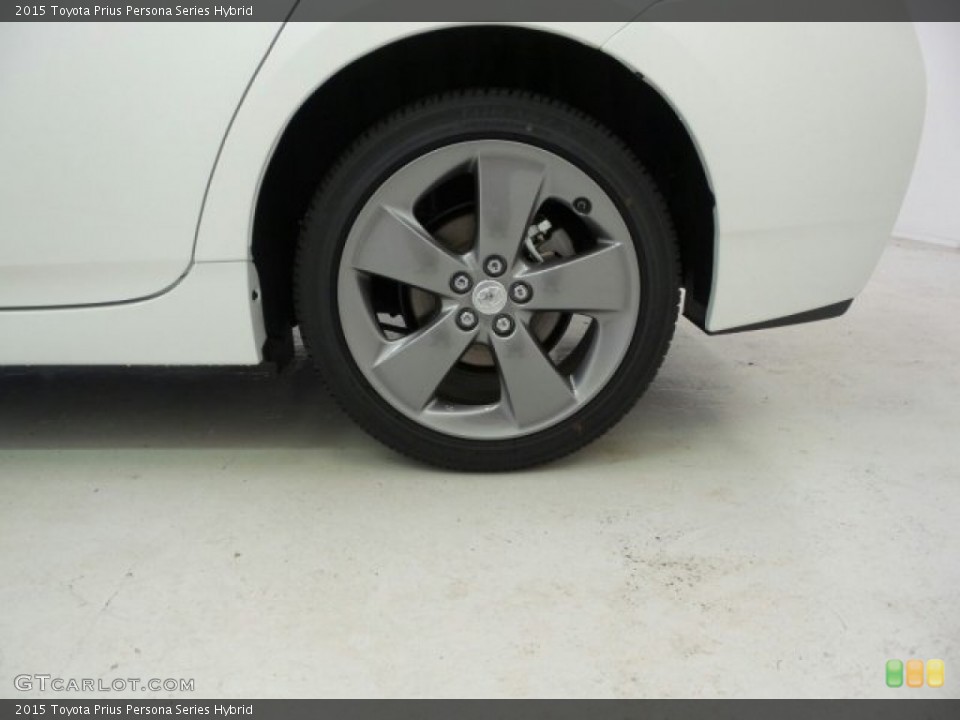 2015 Toyota Prius Persona Series Hybrid Wheel and Tire Photo #97668915