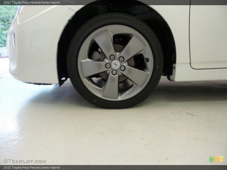 2015 Toyota Prius Persona Series Hybrid Wheel and Tire Photo #97668936