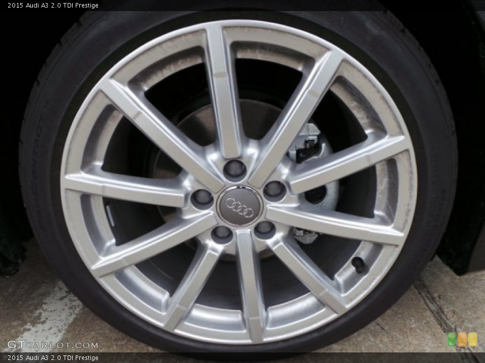 2015 Audi A3 2.0 TDI Prestige Wheel and Tire Photo #97675823
