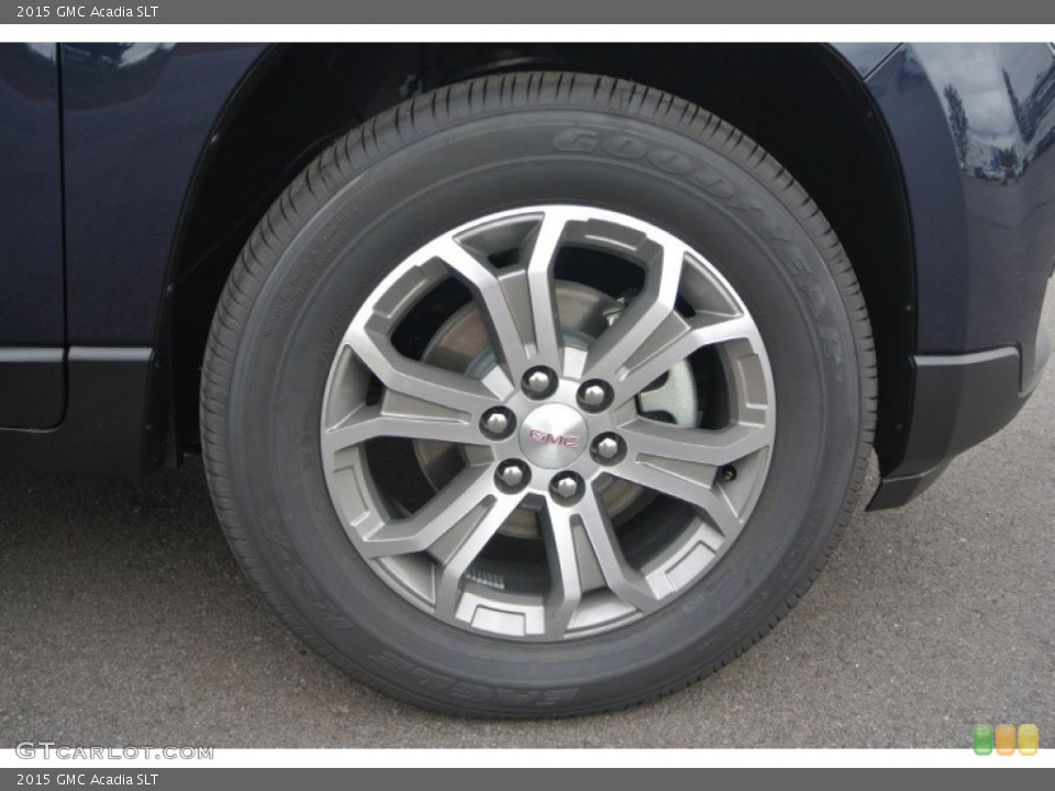 2015 GMC Acadia SLT Wheel and Tire Photo #97678752