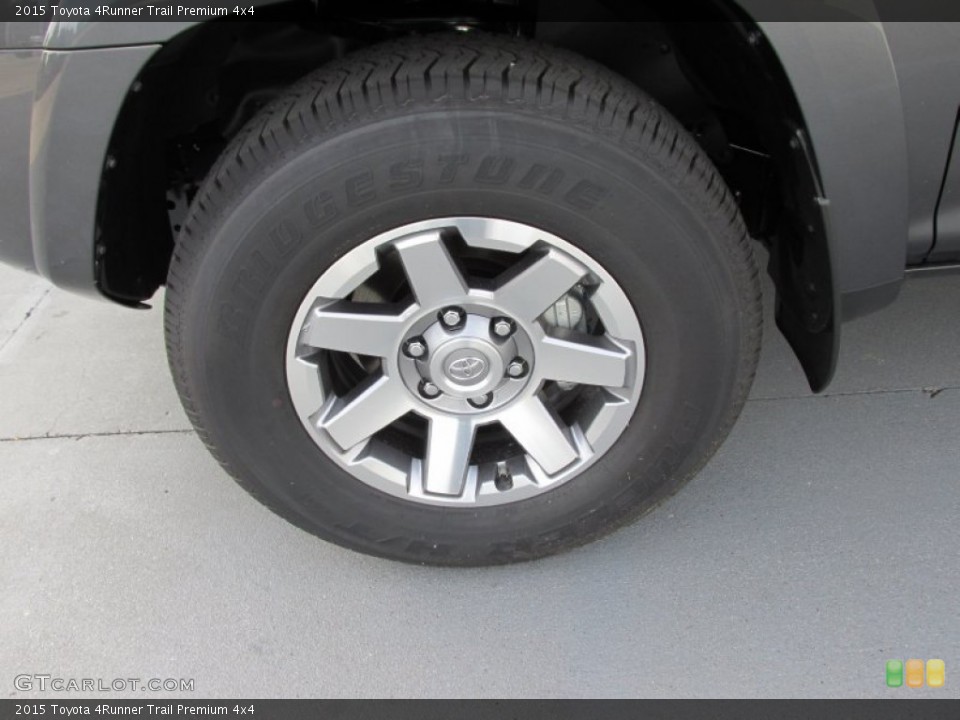 2015 Toyota 4Runner Trail Premium 4x4 Wheel and Tire Photo #97691328