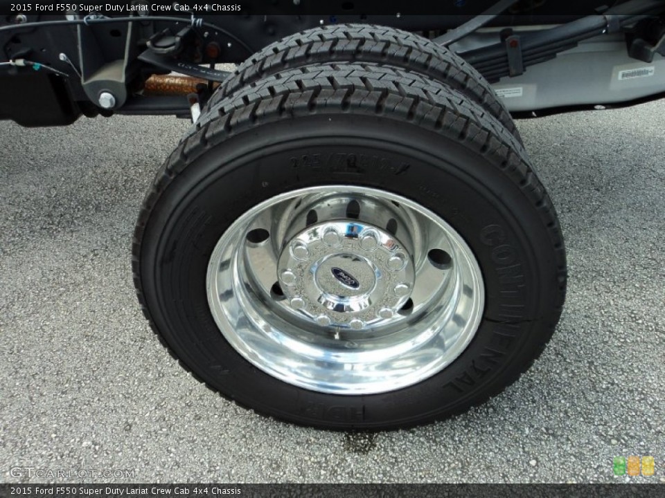 2015 Ford F550 Super Duty Wheels and Tires