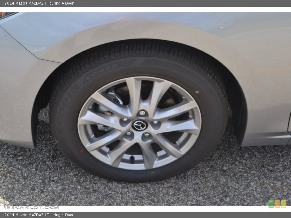 2014 Mazda MAZDA3 i Touring 4 Door Wheel and Tire Photo #97707510