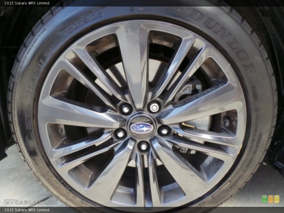 2015 Subaru WRX Limited Wheel and Tire Photo #97715637