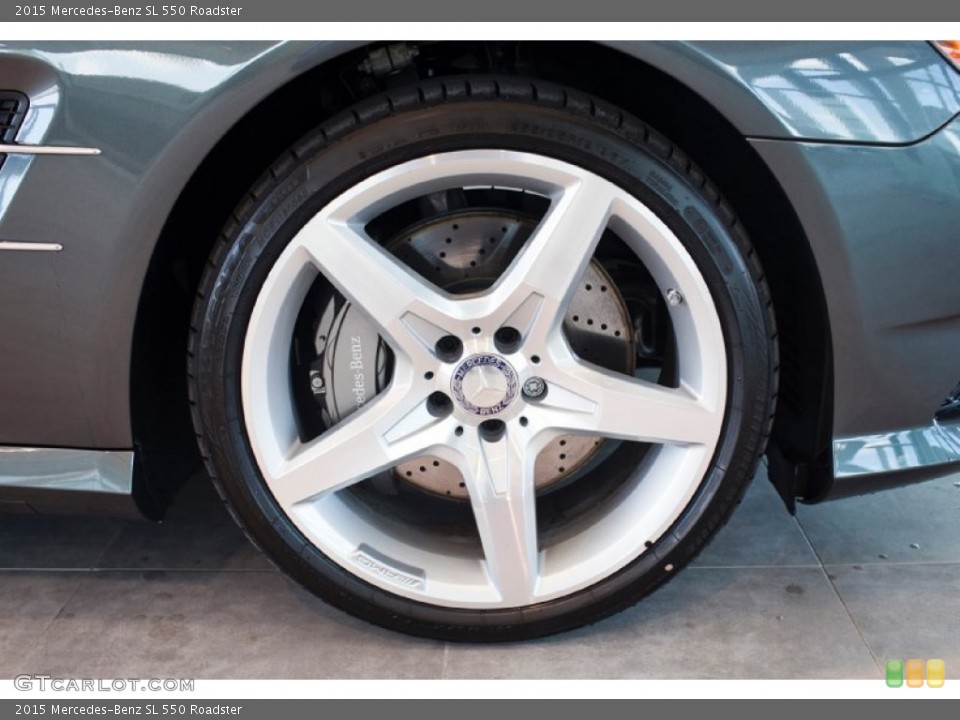 2015 Mercedes-Benz SL 550 Roadster Wheel and Tire Photo #97733372