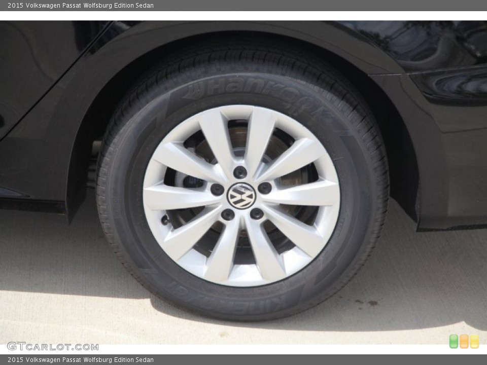 2015 Volkswagen Passat Wolfsburg Edition Sedan Wheel and Tire Photo #97759322