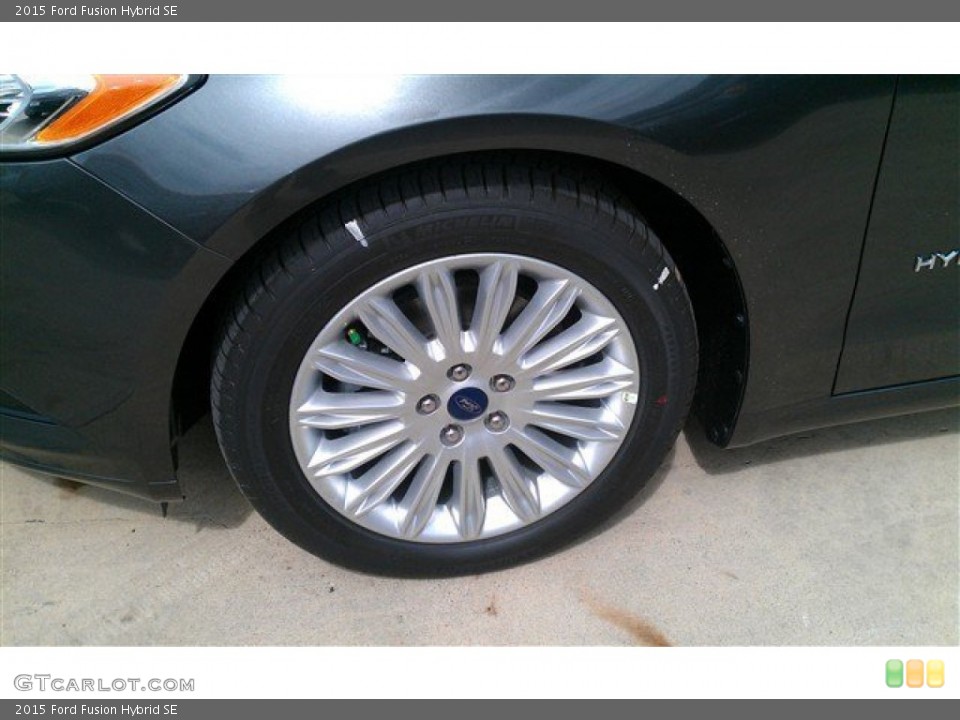 2015 Ford Fusion Hybrid SE Wheel and Tire Photo #97770785