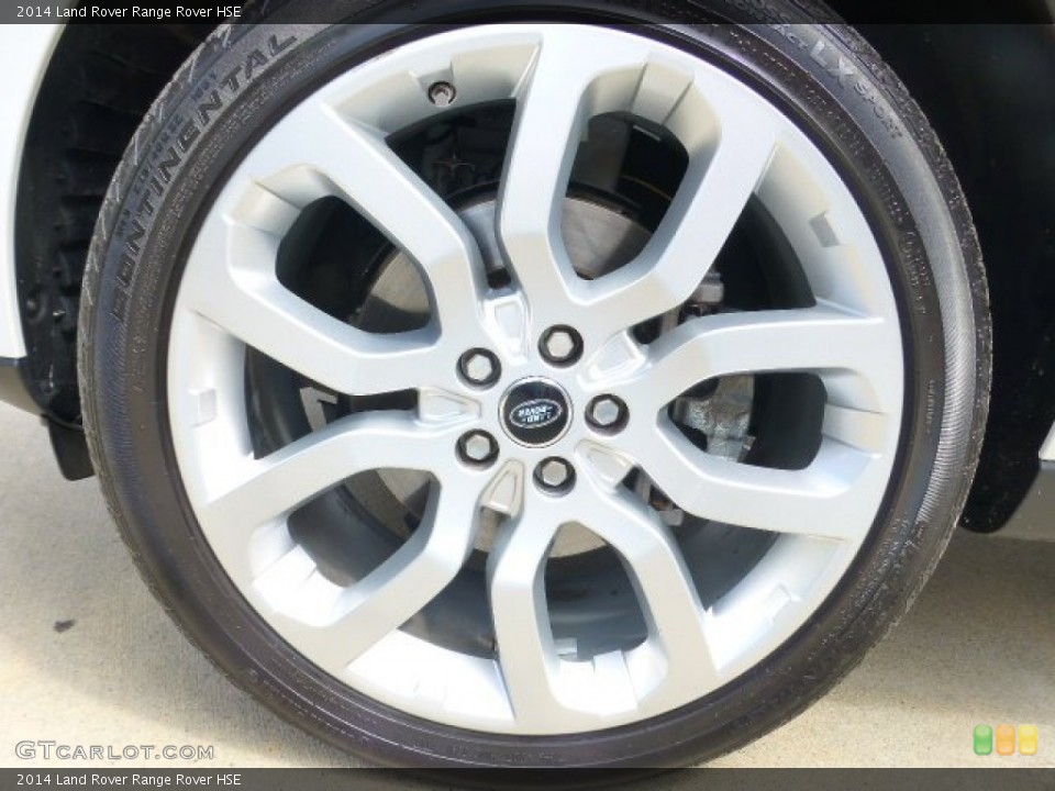 2014 Land Rover Range Rover HSE Wheel and Tire Photo #97772588