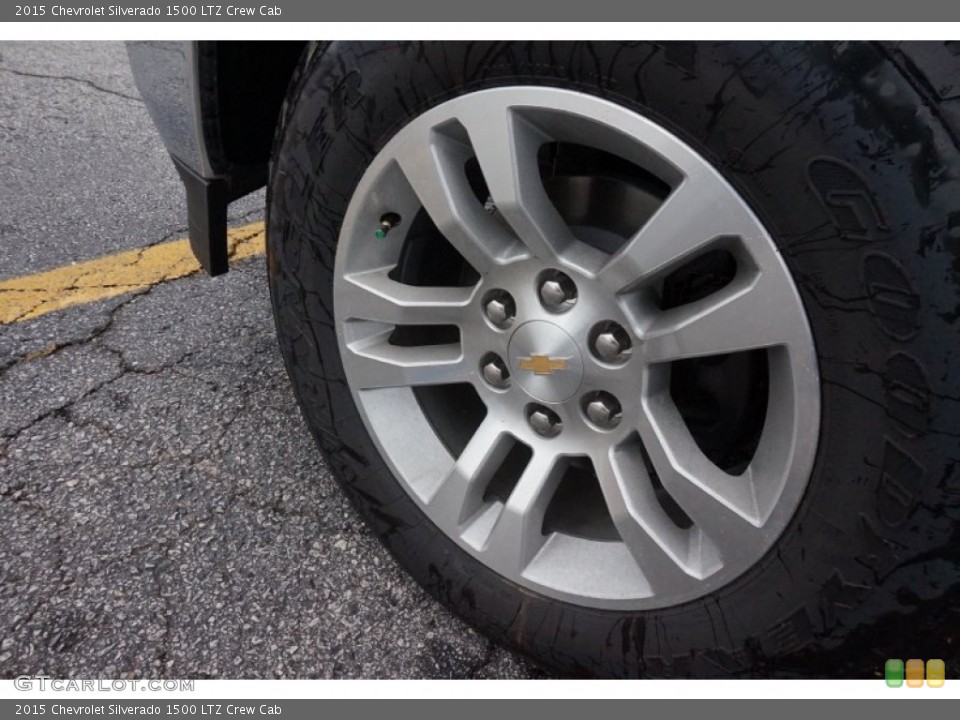 2015 Chevrolet Silverado 1500 LTZ Crew Cab Wheel and Tire Photo #97775894