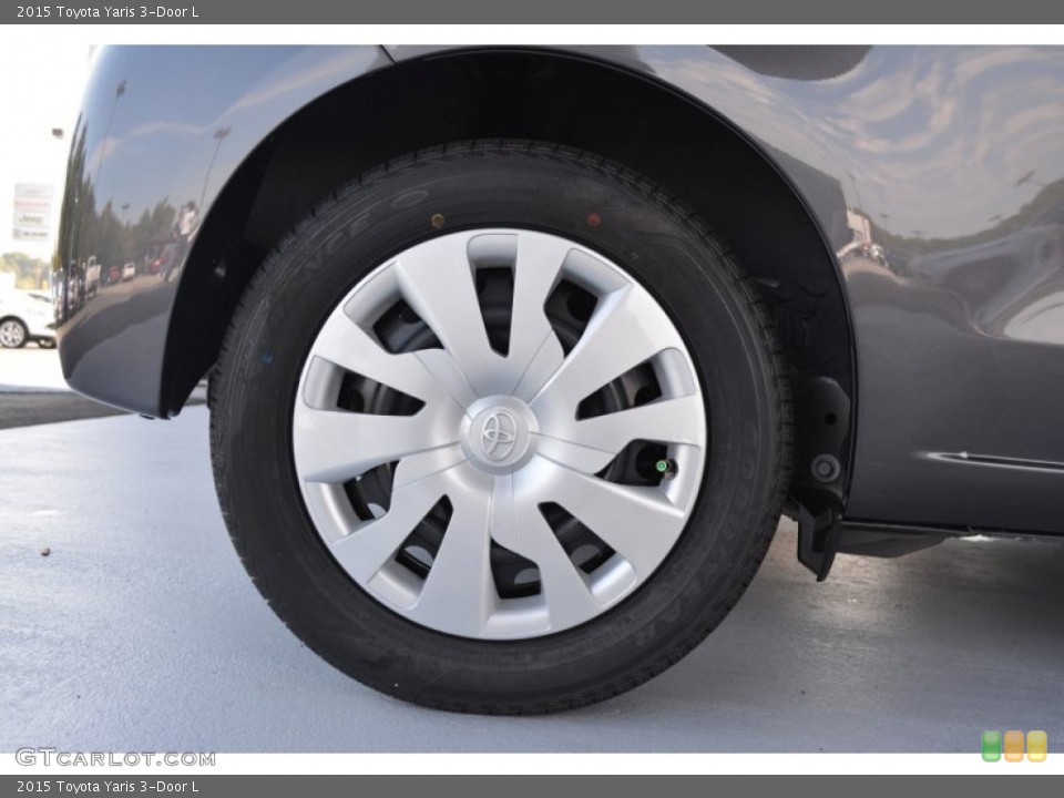 2015 Toyota Yaris 3-Door L Wheel and Tire Photo #97787247
