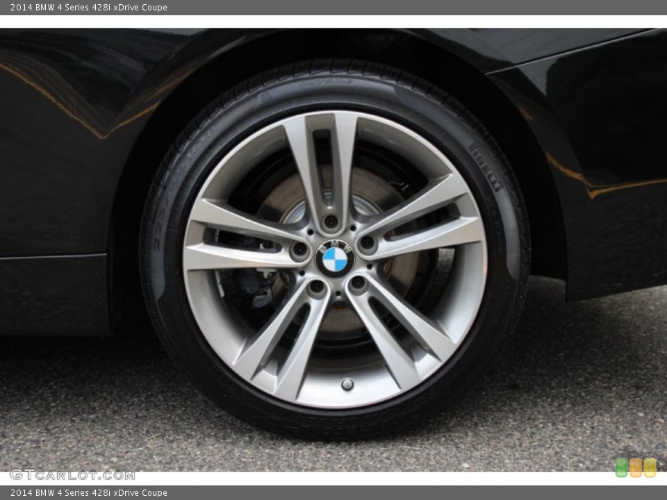 2014 BMW 4 Series 428i xDrive Coupe Wheel and Tire Photo #97787337