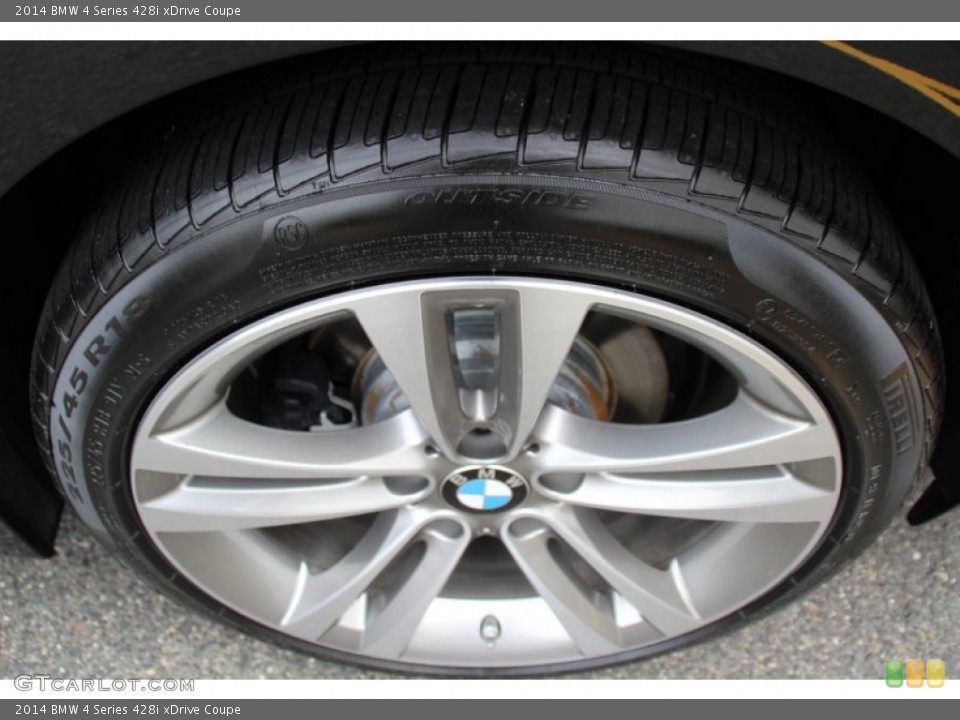 2014 BMW 4 Series 428i xDrive Coupe Wheel and Tire Photo #97787361