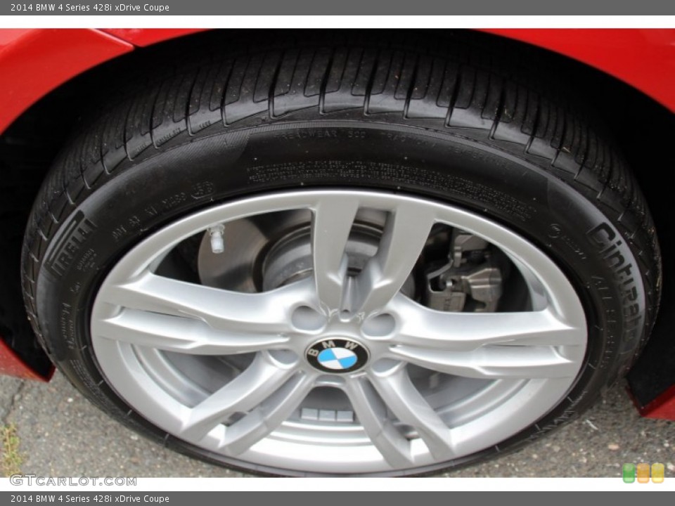 2014 BMW 4 Series 428i xDrive Coupe Wheel and Tire Photo #97788120