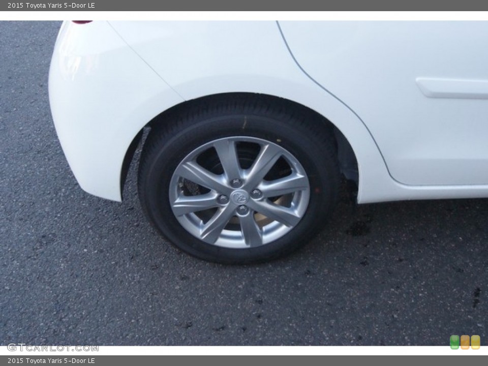2015 Toyota Yaris 5-Door LE Wheel and Tire Photo #97792374