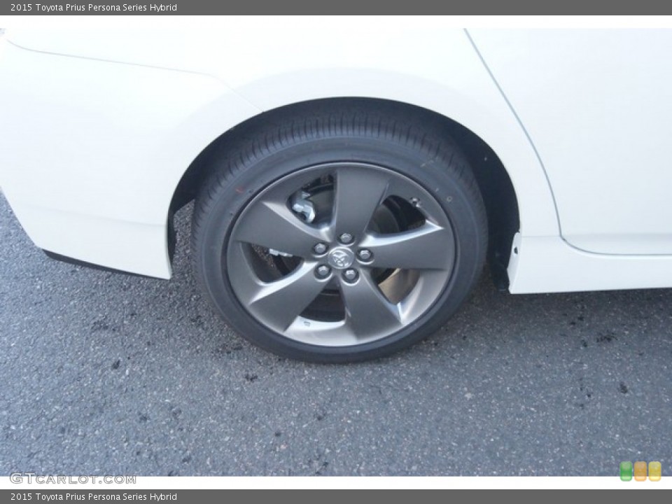2015 Toyota Prius Persona Series Hybrid Wheel and Tire Photo #97792890
