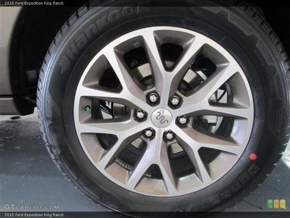 2015 Ford Expedition King Ranch Wheel and Tire Photo #97812532