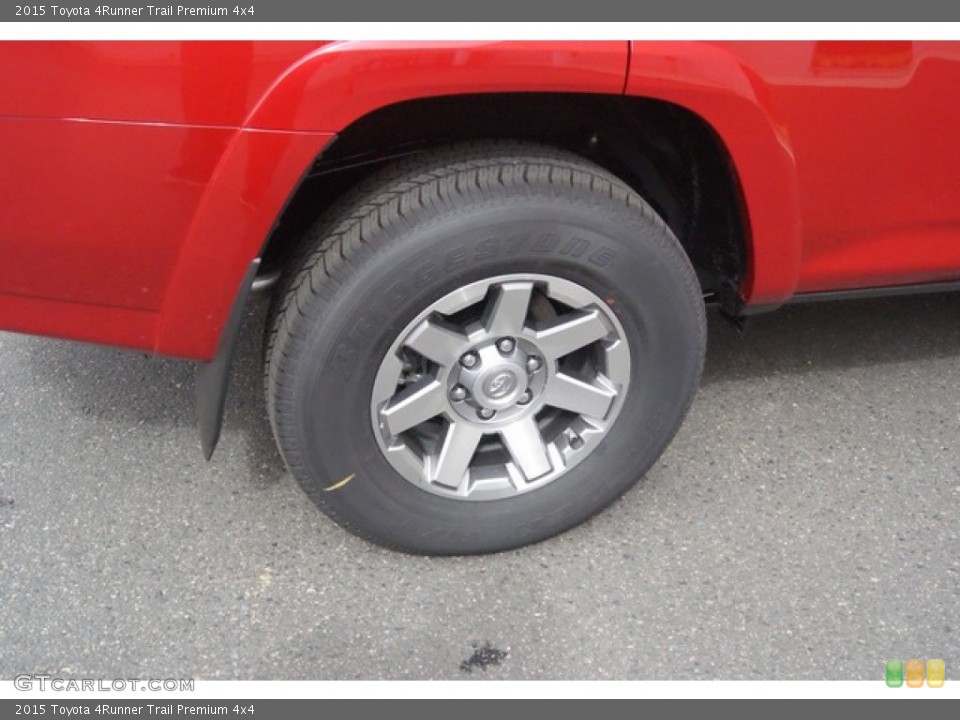 2015 Toyota 4Runner Trail Premium 4x4 Wheel and Tire Photo #97832760