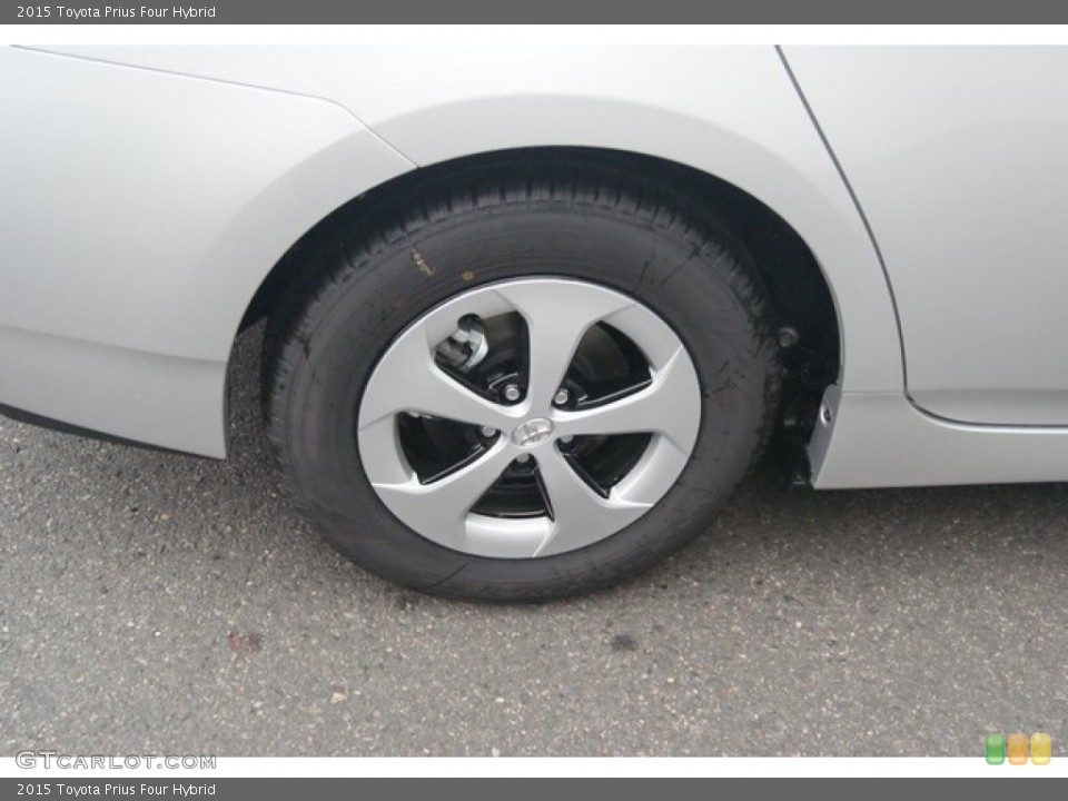 2015 Toyota Prius Four Hybrid Wheel and Tire Photo #97834506