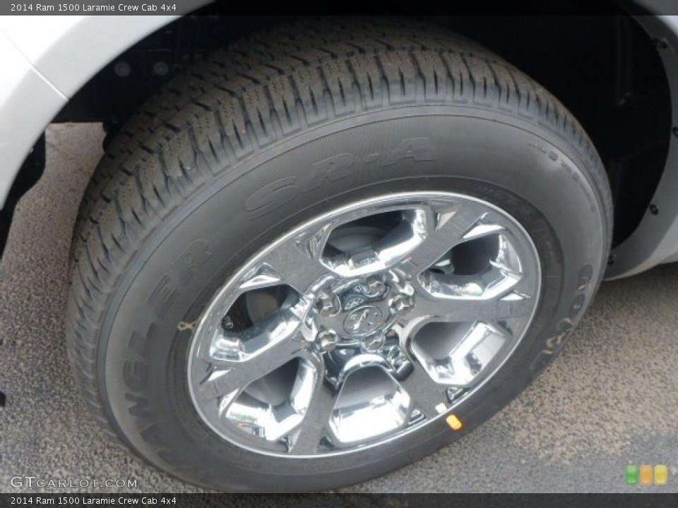 2014 Ram 1500 Laramie Crew Cab 4x4 Wheel and Tire Photo #97842195