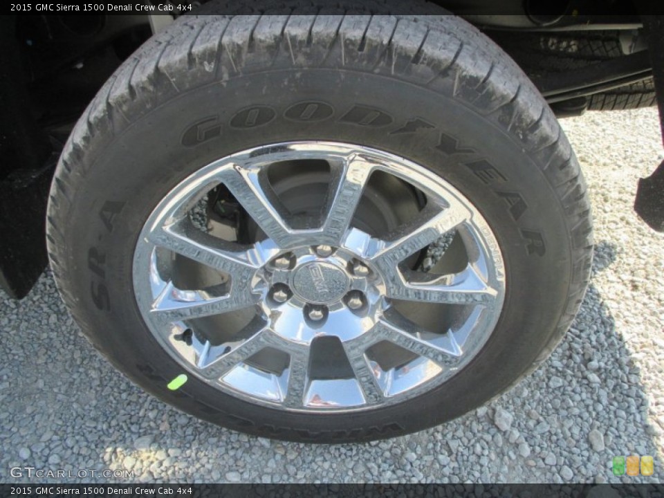 2015 GMC Sierra 1500 Denali Crew Cab 4x4 Wheel and Tire Photo #97848837
