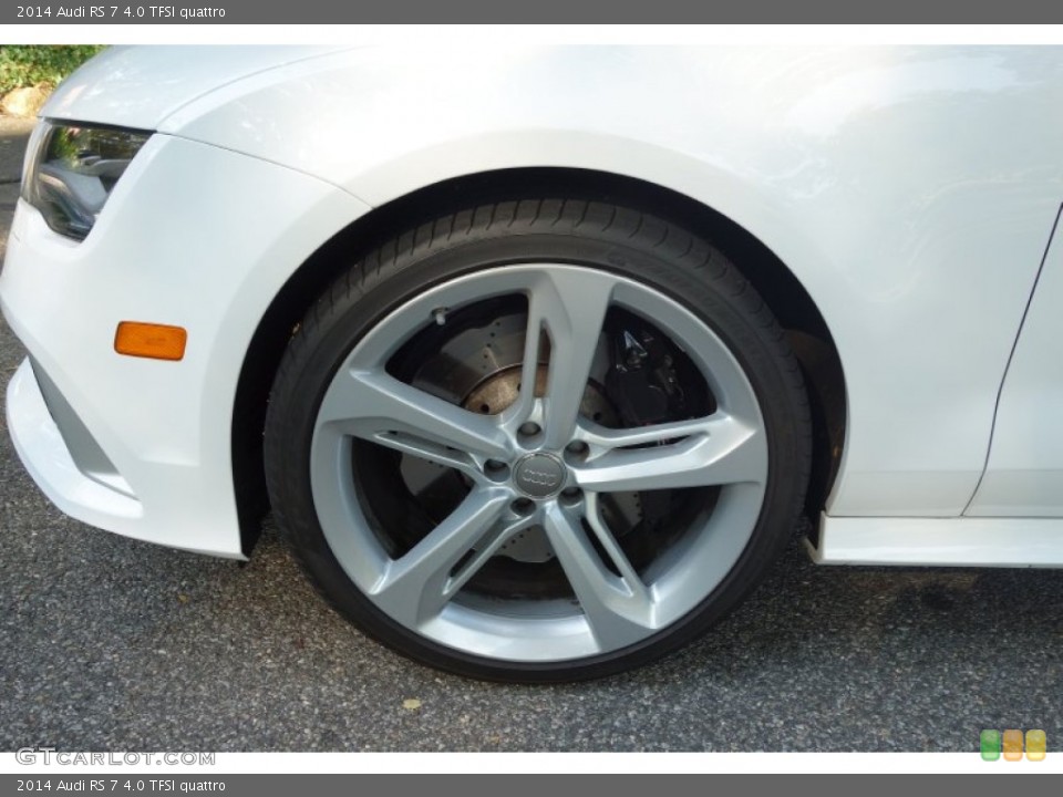 2014 Audi RS 7 4.0 TFSI quattro Wheel and Tire Photo #97851633